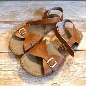 Salt Water Tan Leather Sandals